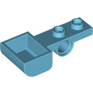 LEGO Medium Azure Plate 1 x 2 with Hole and Bucket (88289)