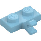 LEGO Medium Azure Plate 1 x 2 with Horizontal Clip (11476 / 65458)