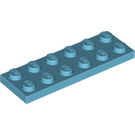 LEGO Medium Azure Plate 2 x 6 (3795)