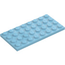 LEGO Asuurinsininen Levy 4 x 8 (3035)