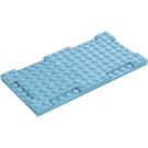 LEGO Celeste medio Placa 8 x 16 x 0.7 (2629)