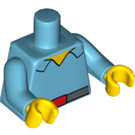 LEGO Mittleres Azure Ralph Wiggum Minifig Torso (973 / 88585)