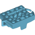 LEGO Medium azuurblauw Rollercoaster Chassis (26021)