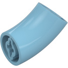 LEGO Medium Azure Round Brick with Elbow (Longer) (5489)