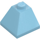 LEGO Medium Azure Slope 2 x 2 (45°) Corner (3045)