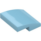 LEGO Medium Azure Slope 2 x 2 Curved (15068)