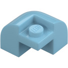 LEGO Medium Azure Skråning Klods 2 x 2 x 1.3 buet Hjørne (67810)