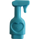 LEGO Medium Azure Spray Bottle with Heart Design (92355)