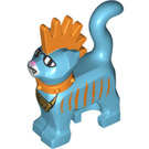 LEGO Medium Azure Standing Cat with Mohawk and Sunglasses (79574)