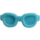 LEGO Azure Moyen Des lunettes de soleil - ovale (93080)