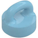 LEGO Medium Azure Tile 1 x 1 Round with Handle (77813)