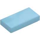 LEGO Medium Azure Tile 1 x 2 with Groove (3069 / 30070)