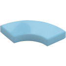 LEGO Medium Azure Tile 2 x 2 Curved Corner (27925)