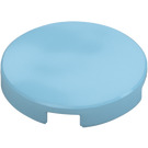 LEGO Medium Azure Tile 2 x 2 Round with Bottom Stud Holder (14769)