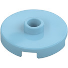 LEGO Medium Azure Tile 2 x 2 Round with Stud (18674)