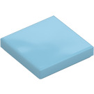 LEGO Medium Azure Tile 2 x 2 with Groove (3068 / 88409)