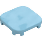 LEGO Medium Azure Tile 4 x 4 x 0.7 Rounded (68869)