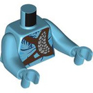 LEGO Medium azuurblauw Tonowari Minifig Torso (973 / 99114)