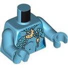 LEGO Medium Azure Tsireya Minifig Torso (973 / 76382)