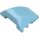 LEGO Medium Azure Wedge Curved 3 x 4 Triple (64225)