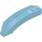 LEGO Medium Azure Wedge Curved 3 x 8 x 2 Right (41749 / 42019)