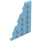 LEGO Medium Azure Wedge Plate 4 x 6 Wing Left (48208)