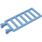 LEGO Mittelblau Stange 7 x 3 mit Doppelt Clips (5630 / 6020)