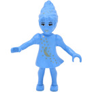 LEGO Medium Blue Belville Fairy with Gold Moon and Stars Minifigure