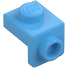 LEGO Medium blauw Beugel 1 x 1 met 1 x 1 Plaat Beneden (36841)