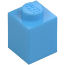 LEGO Mittelblau Stein 1 x 1 (3005 / 30071)