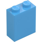 LEGO Blu medio Mattoncino 1 x 2 x 2 con supporto per bottoncino interno (3245)