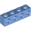 LEGO Medium blauw Steen 1 x 4 met 4 Studs Aan een Kant (30414)