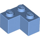 LEGO Medium blauw Steen 2 x 2 Hoek (2357)