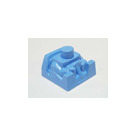 LEGO Bleu moyen Brique 2 x 2 avec Driver et Neck Stud (41850)