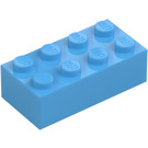 LEGO Medium Blue Brick 2 x 4 (3001 / 72841)