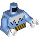 LEGO Mittelblau Captain Cold Minifig Torso (973 / 76382)