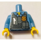LEGO Medium Blue Chase McCain Torso (973)