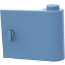 LEGO Medium Blue Door 1 x 3 x 2 Right with Solid Hinge (3188)