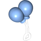 LEGO Medium Blue Duplo Balloons with Transparent Handle (31432 / 40909)