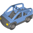 LEGO Bleu moyen Duplo MPV Auto avec Dark Stone grise Base (47437)