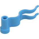 LEGO Blu medio Bandiera 1 x 4 Streamer con onda destra (4495)