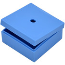 LEGO Mittelblau Gift Parcel mit Film Scharnier (33031)