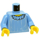 LEGO Mittelblau Hermione Torso (973 / 73403)