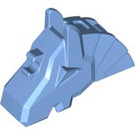 LEGO Bleu moyen Cheval Battle Casque (Angular) (44557 / 48492)