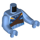 LEGO Medium blauw Jake Sully / Toruk Makto Minifig Torso (973 / 99114)