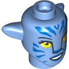 LEGO Mittelblau Kiri Minifigure Kopf mit Ohren (101733)