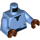 LEGO Medium blauw Lando Calrissian 20th Anniversary Minifig Torso (973 / 76382)