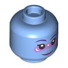 LEGO Medium Blue Lys Solay Minifigure Head (Recessed Solid Stud) (3274 / 104274)
