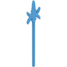 LEGO Medium Blue Minifig Spear with Four Side Blades (43899)