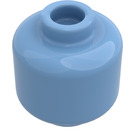 LEGO Medium Blue Minifigure Head (Recessed Solid Stud) (3274 / 3626)